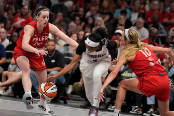 Caitlin Clark and the Indiana Fever disappointed a record Atlanta crowd by holding off the Dream 84-79 on Monday night at State Farm Arena.