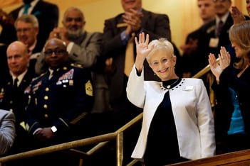Georgia's former first lady and champion of literacy has school named in her honor