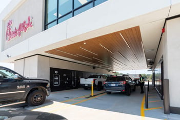 Atlanta-based Chick-fil-A is creating a streaming platform to host a number of original series and opened a new location in metro Atlanta that has four drive-thru lanes and no dining room.