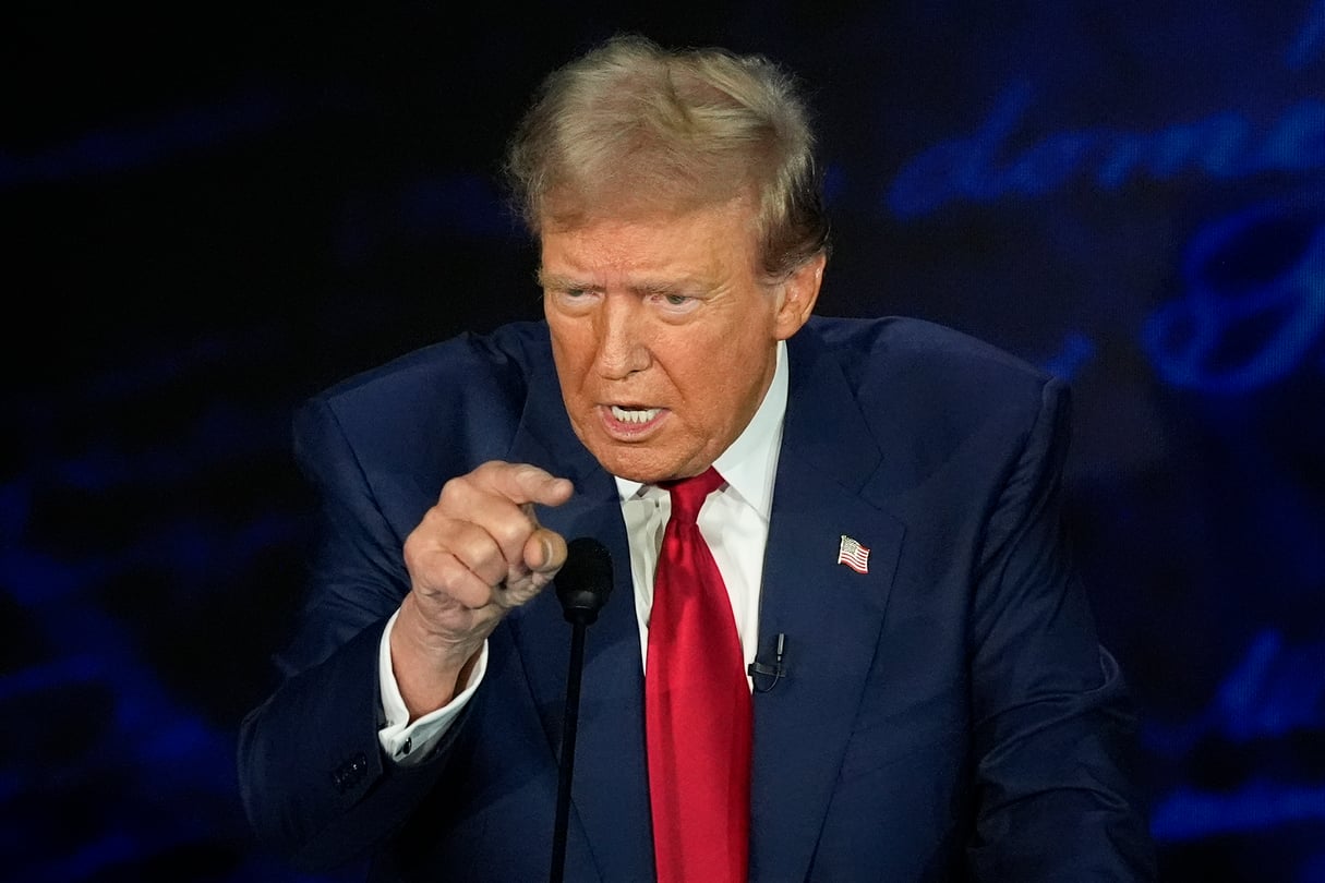 A conversation about immigration at Tuesday's debate veered into bizarre falsehoods about migrants eating pet dogs and cats in Ohio.