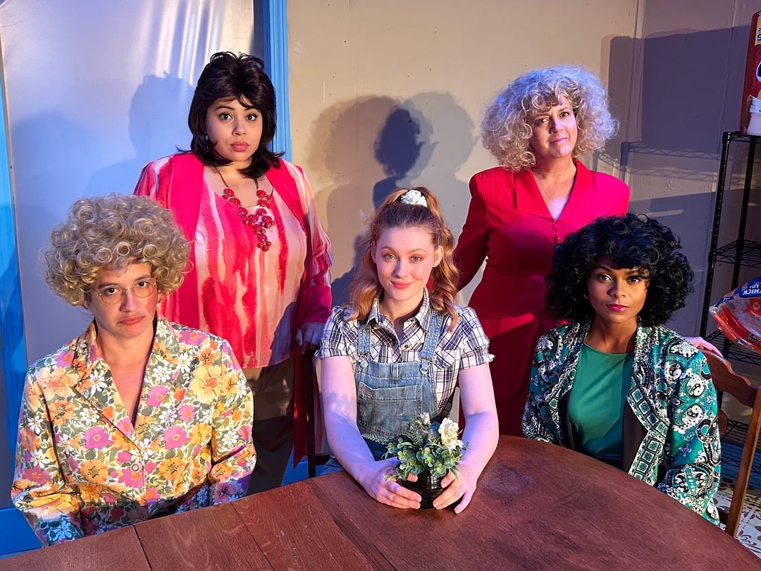 The cast of the Attala County Garden Club play