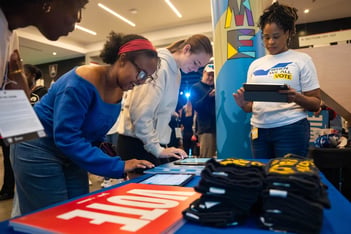 It remains uncertain if Gen Z and millennial voters — who are poised to make up nearly half the eligible voting population this fall — will show up this year. Especially in crucial swing states like Georgia, which President Biden flipped in 2020 by less than half a percentage point.