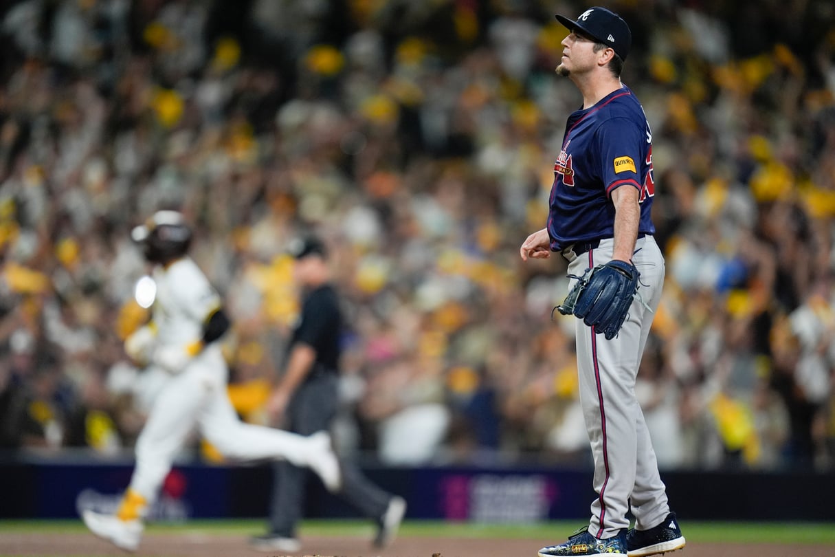 The San Diego Padres beat rookie AJ Smith-Shawver and the Atlanta Braves 4-0 in Game 1 of their NL Wild Card Series on Tuesday night.