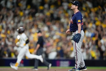 The San Diego Padres beat rookie AJ Smith-Shawver and the Atlanta Braves 4-0 in Game 1 of their NL Wild Card Series on Tuesday night.