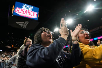 Bernie Sanders is drawing record crowds as he pushes Democrats to 'fight oligarchy'