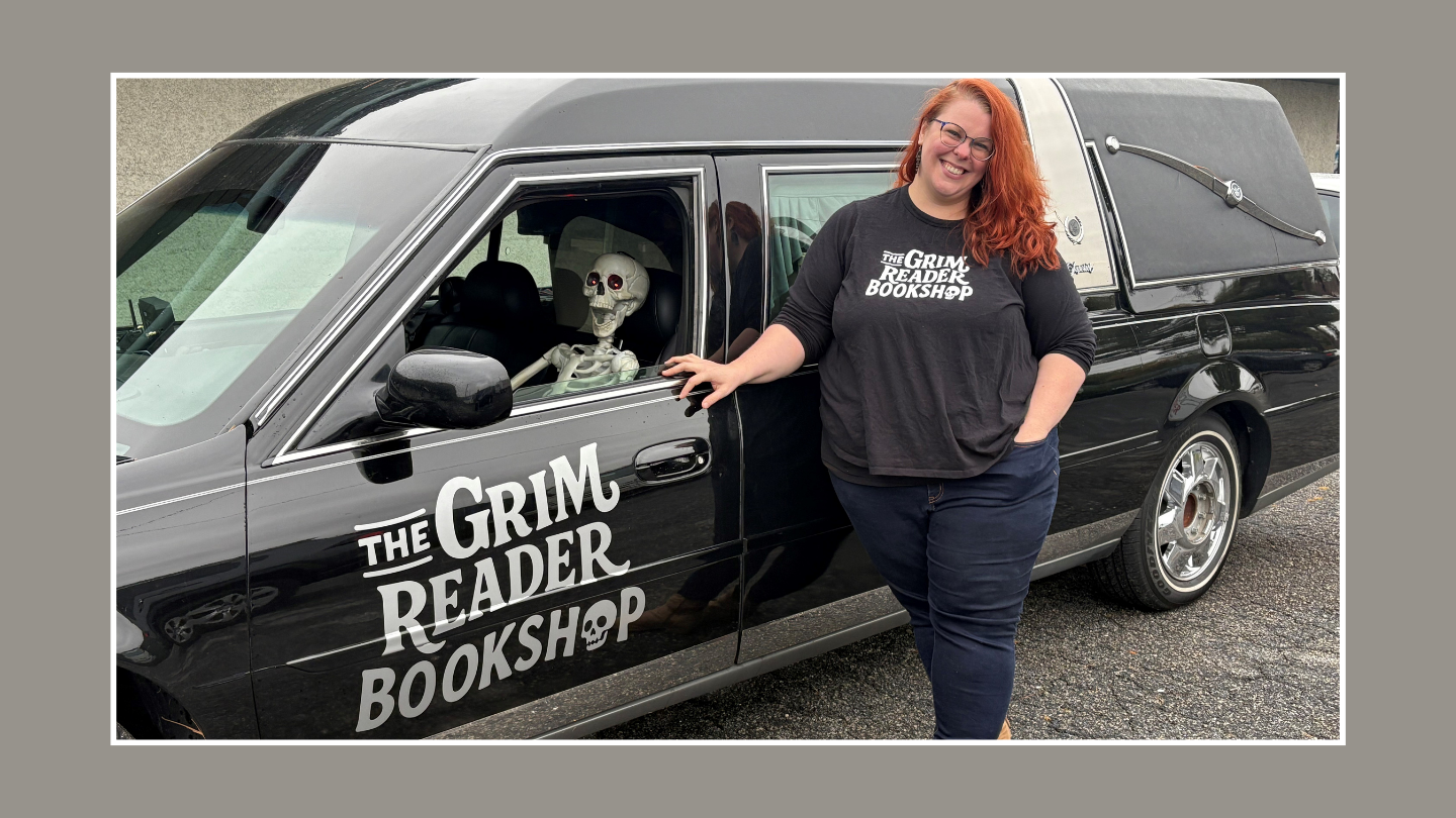 The Grim Reader Bookshop brings horror stories to Atlanta-area readers in a hearse