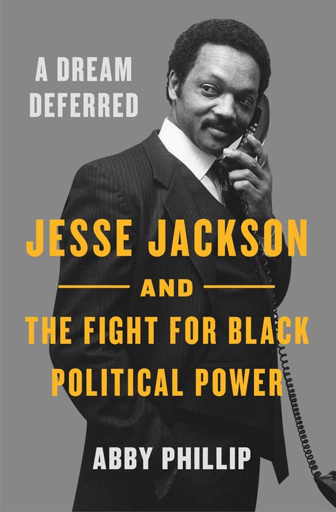 ook cover featuring a black-and-white image of Jesse holding telephone receiver.