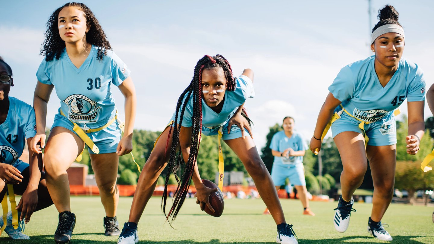 Atlanta Falcons launch team’s inaugural Girls Flag Football Week