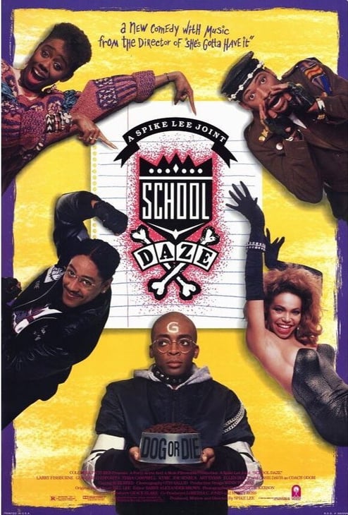 Original poster for Spike Lee’s 1988 film School Daze,
