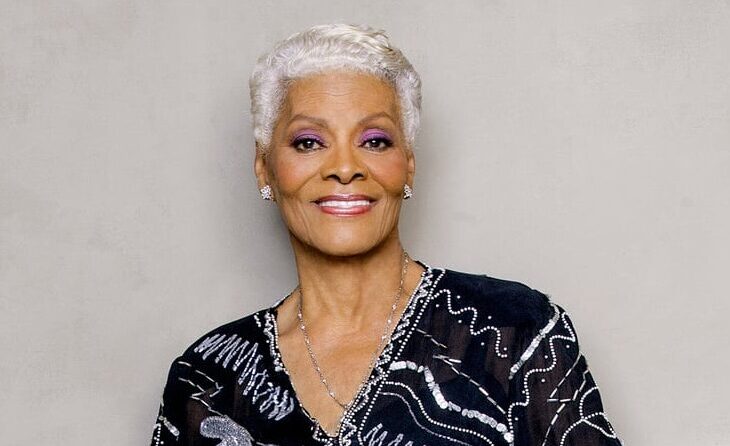 Dionne Warwick smiles in a black sequined top ahead of her Atlanta Symphony Hall performance March 20, 2026.