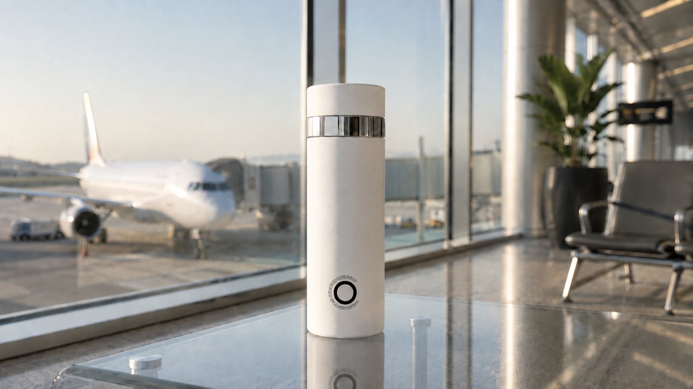 Hydra One white at airport lounge