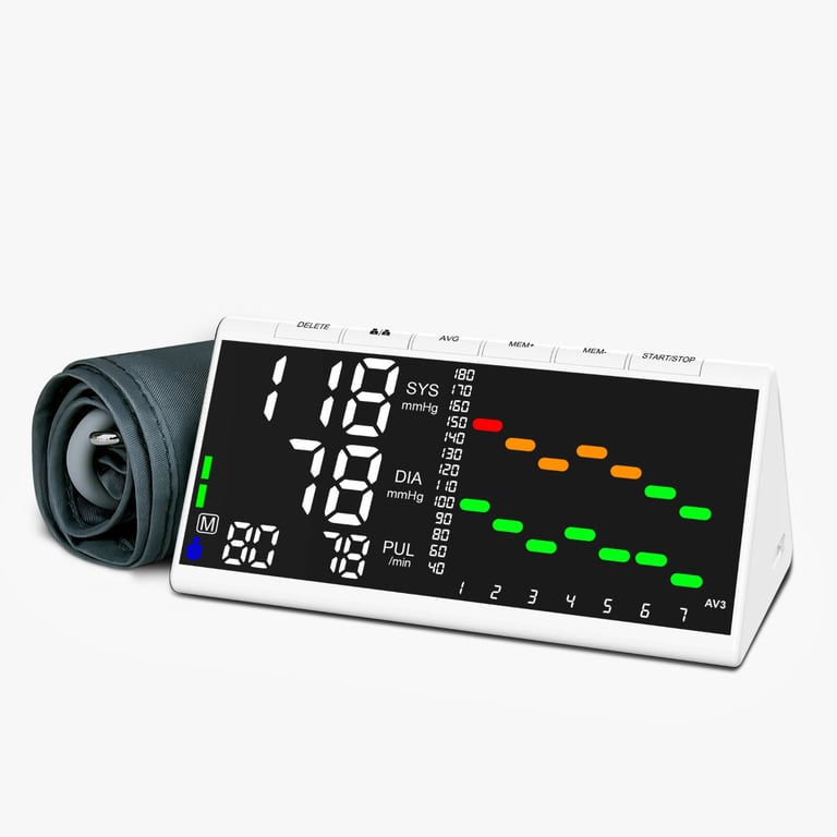 BP Monitor white studio