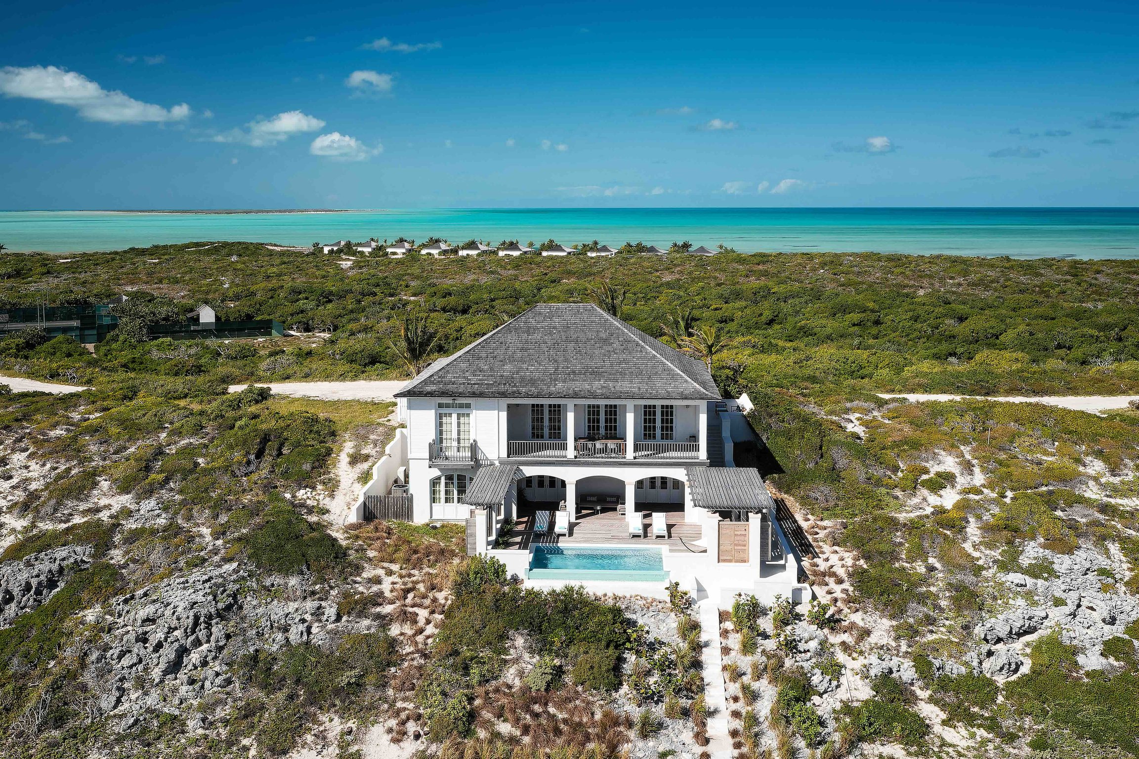 Exterior view at Ambergris Cay Resort