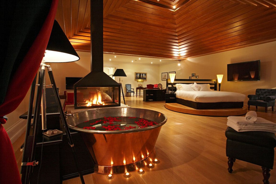 bedroom suite at The Yeatman hotel