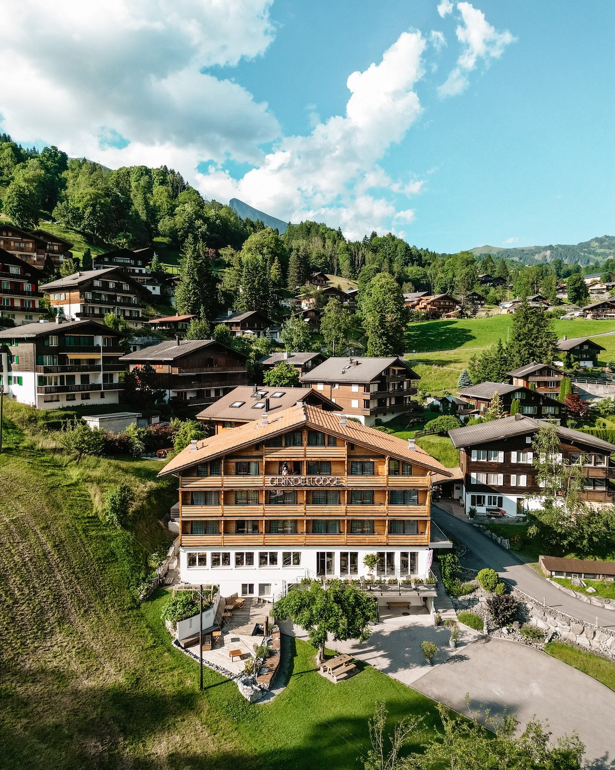 Exterior photo of Grindellodge in Grindelwald, Switzerland