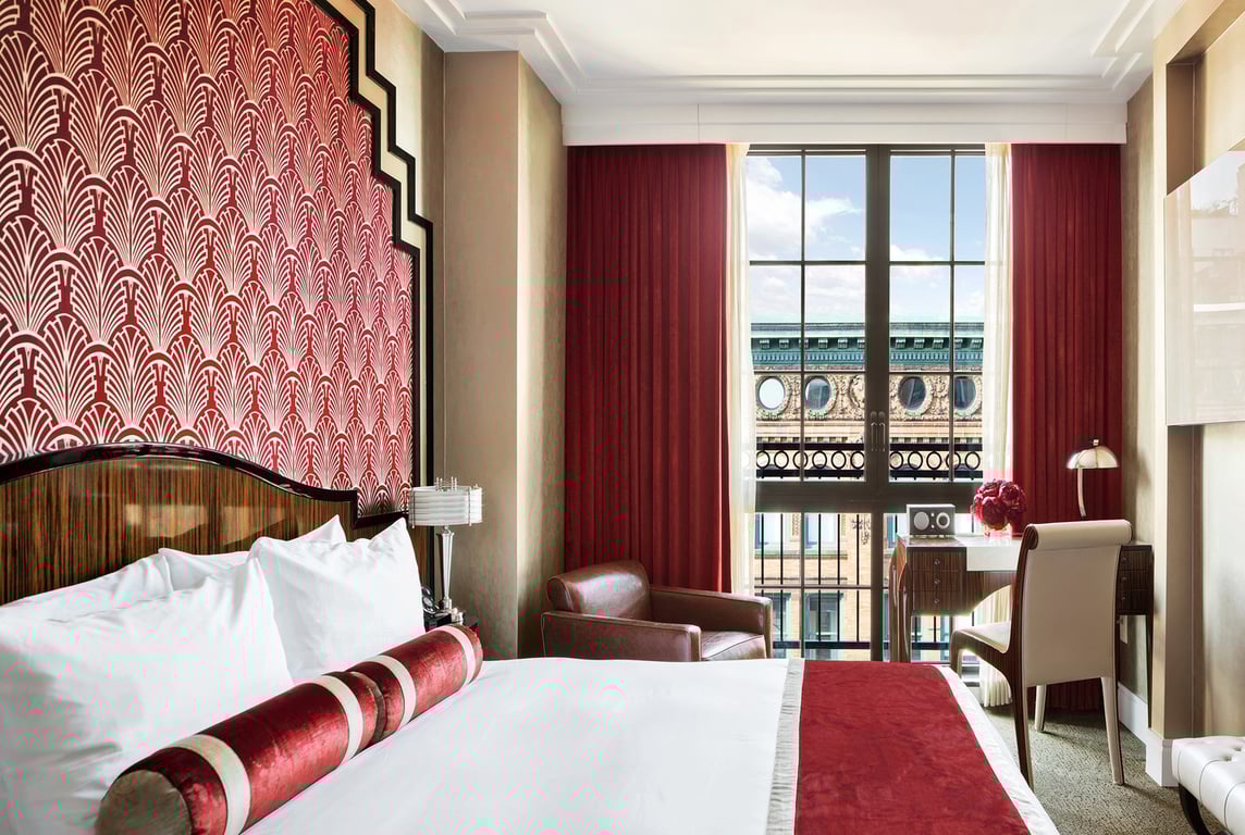 These Are the Best Black Friday & Cyber Monday Hotel Deals | NOUS-Santorini | The-Joseph | Gili-Lankanfushi | Parker-Palm-Springs | Hotel-Gault | Arlo-Hotels | The-Nines | The-Don-Cesar | Walker-Hotels