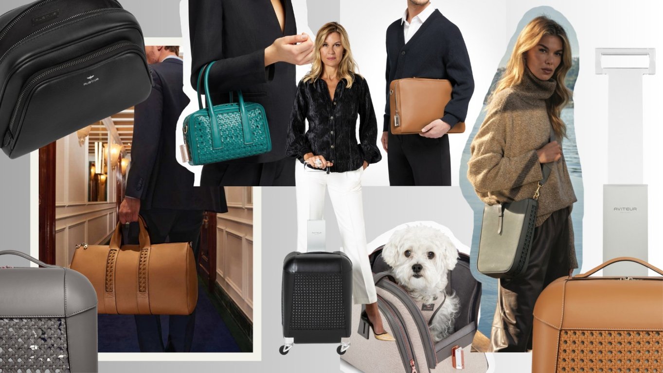 Custom graphic featuring Patricia Gucci and Aviteur