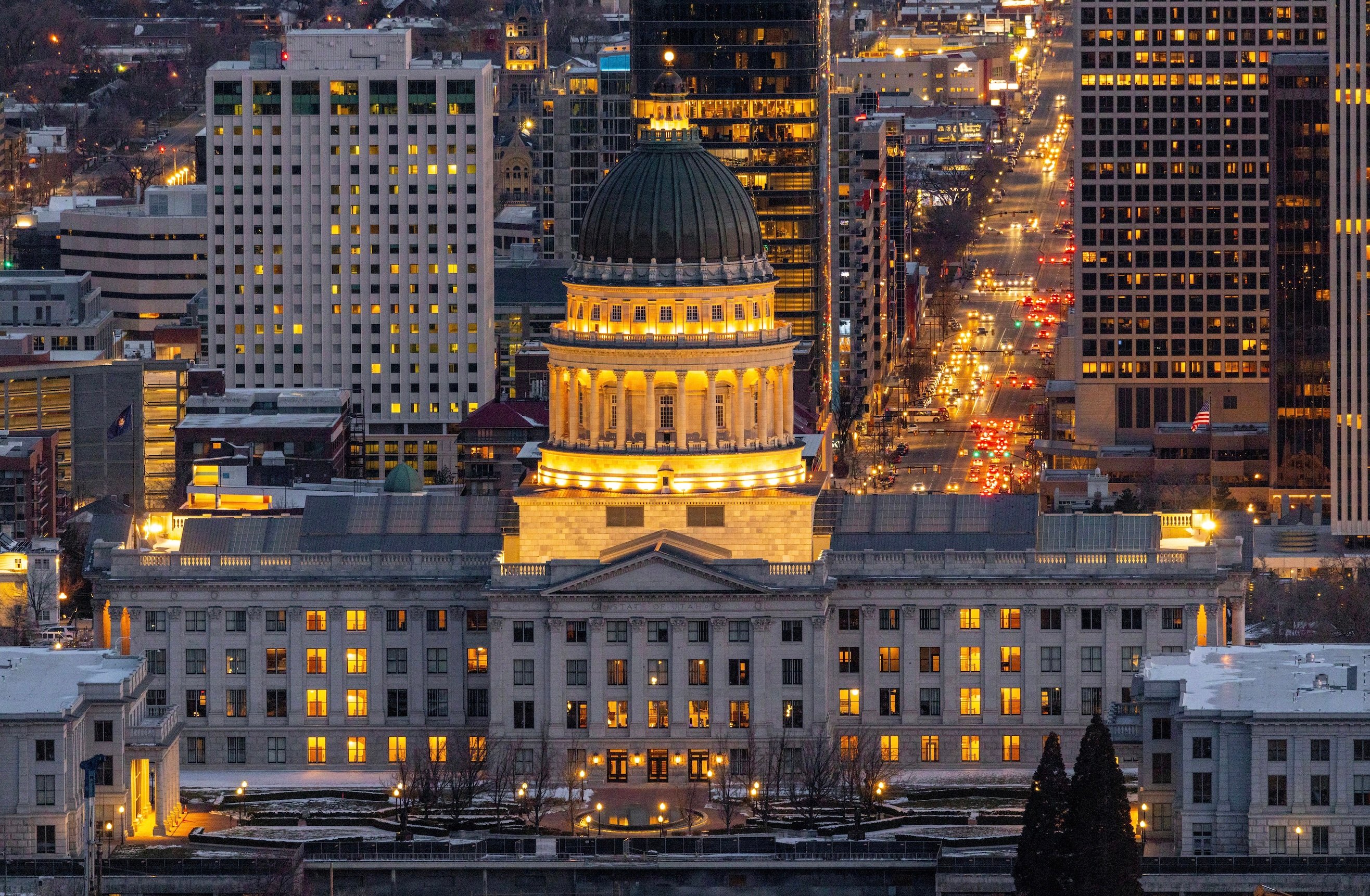 View of Salt Lake City.