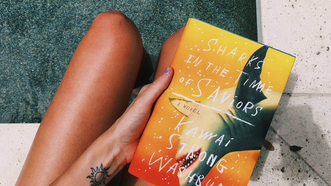 8 Reads to Inspire Wanderlust, Whether You’re Booking Your Next Trip or Armchair Traveling | One-Italian-Summer-by-Rebecca-Serle | Flaneuse_-Women-Walk-the-City-in-Paris-New-York-Tokyo-Venice-and-London-by-Lauren-Elkin | Small-Damages-by-Beth-Kephart | Crazy-Rich-Asians-by-Kevin-Kwan | People-We-Meet-on-Vacation-by-Emily-Henry | On-Trails_-An-Exploration-by-Robert-Moore | The-Art-of-Travel-by-Alain-de-Botton | Sharks-in-the-Time-of-Saviors-by-Kawai-Strong-Washburn