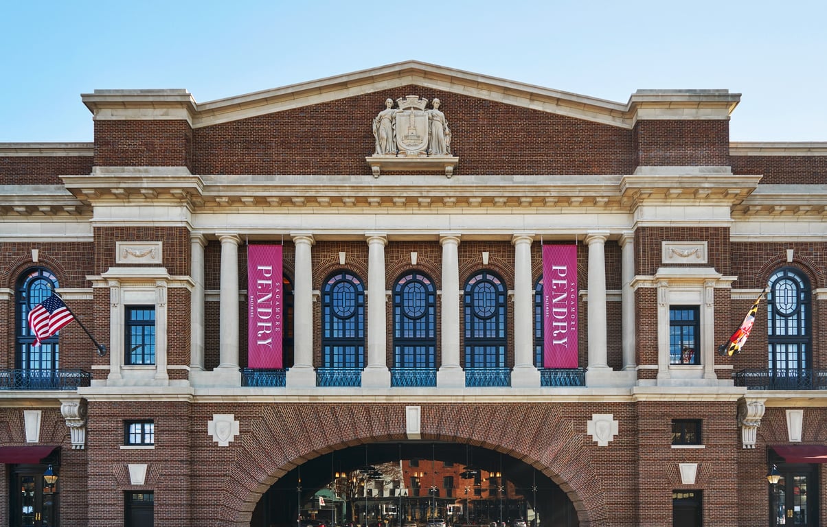 Baltimore’s History Meets Modern Luxury at the Sagamore Pendry | Sagamore Pendry Baltimore dock | Sagamore Pendry Baltimore restaurant seating | Sagamore Pendry Baltimore walkway | Sagamore Pendry Baltimore waterfront patio | Sagamore Pendry Baltimore bedroom | Sagamore Pendry Baltimore bar