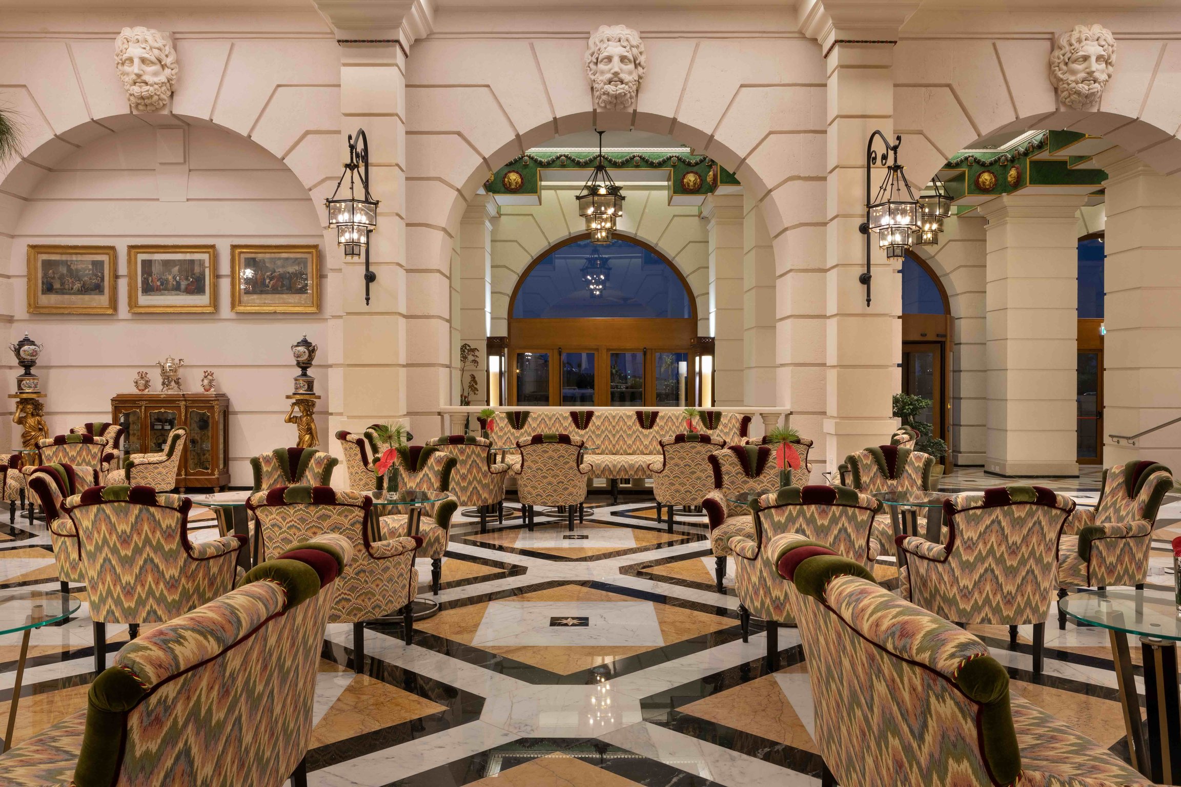 Interiors at Ortea Palace Hotel, Sicily, Autograph Collection
