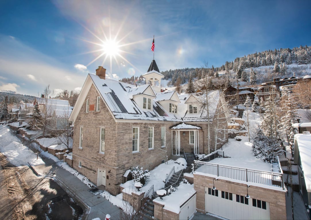 This Intimate Boutique Hotel Inside an Old School House in Park City is a Masterclass in Refined Design