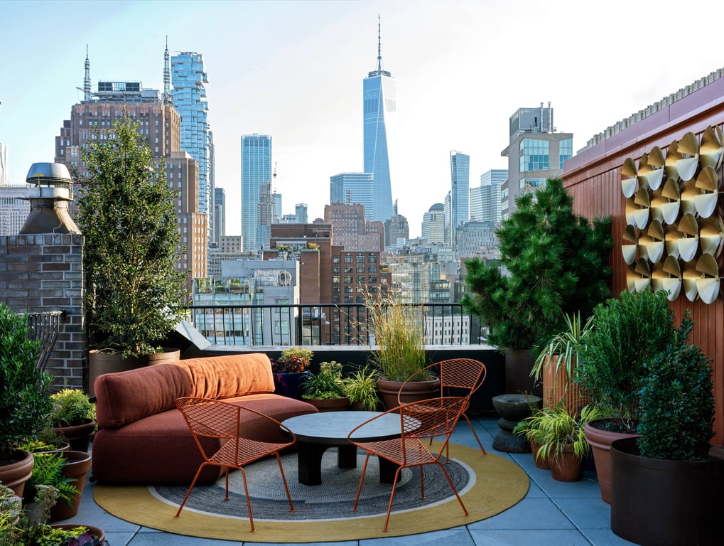 Rooftop at The Manner in Soho