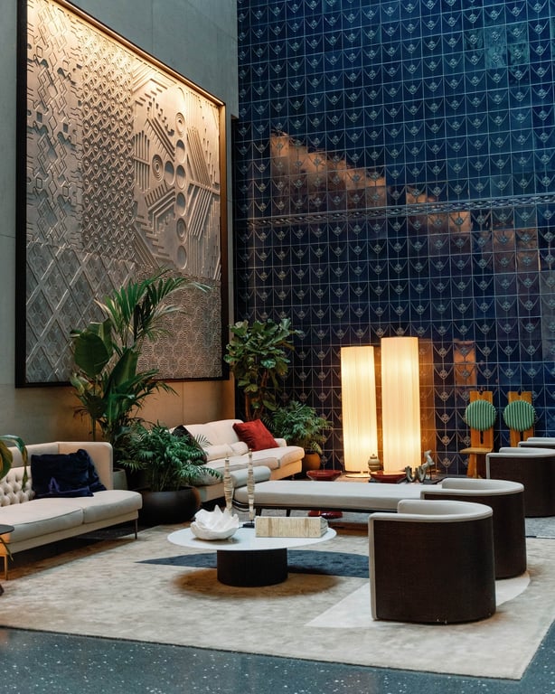 Budapest’s Newest Hotel Makes a Grand Entrance into Hungary’s Hospitality Scene | Dorothea, Autograph Collection lobby | Dorothea, Autograph Collection bedroom | Dorothea, Autograph Collection Restaurant-Pavilon | Dorothea, Autograph Collection spa