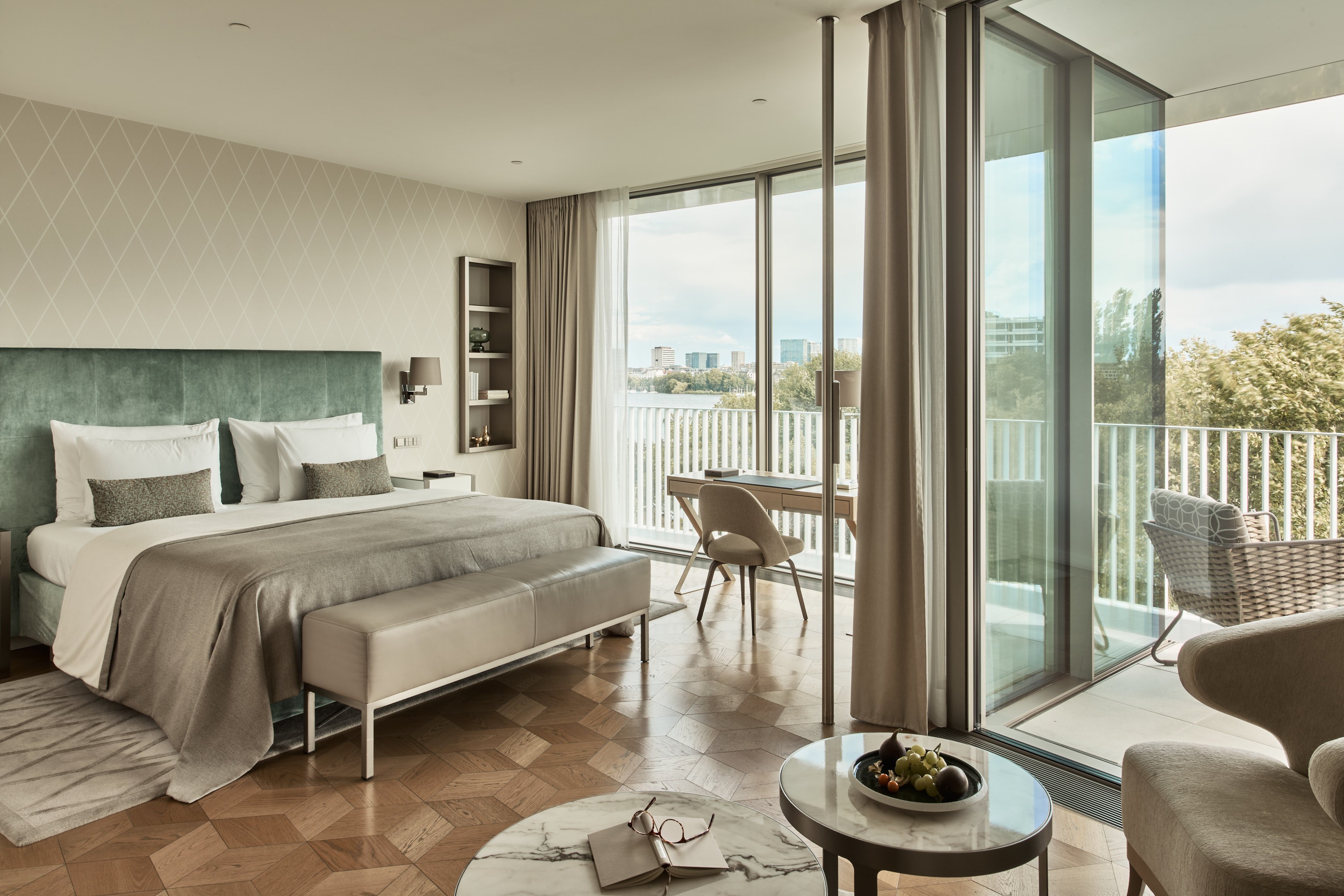 The Fontenay – A Stay at The Fontenay Offers Sculptural Serenity on Hamburg’s Lakeshore—And This Year, It’s the City’s Most Stylish Address
