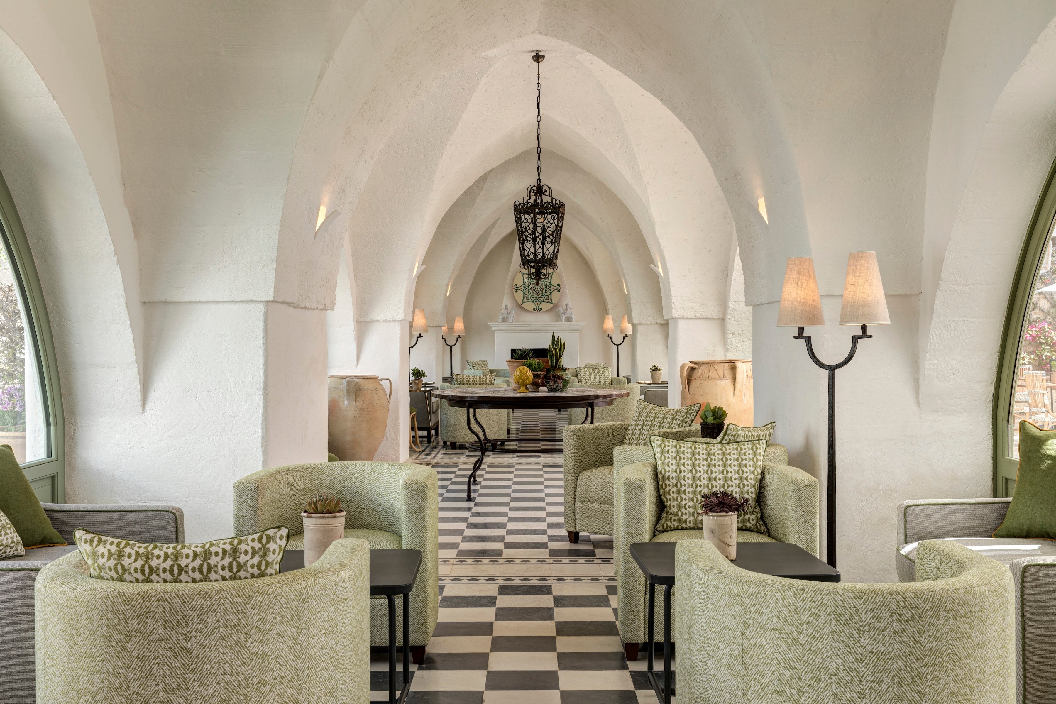 Interior Lounge of Masseria Torre Maizza