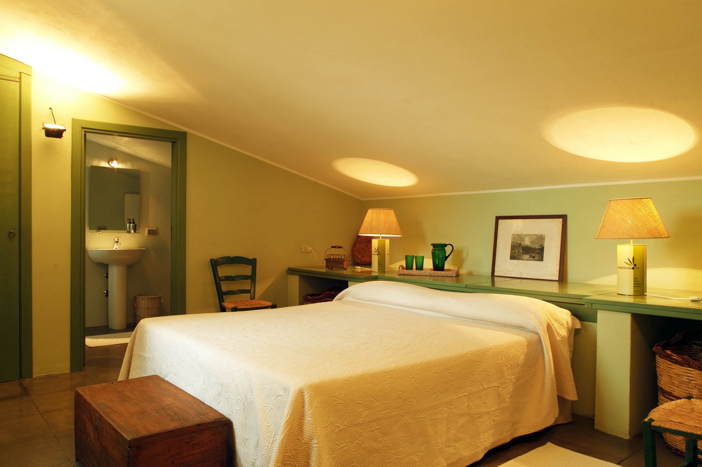 Bedroom at Azienda Agricola Mandranova in Sicily