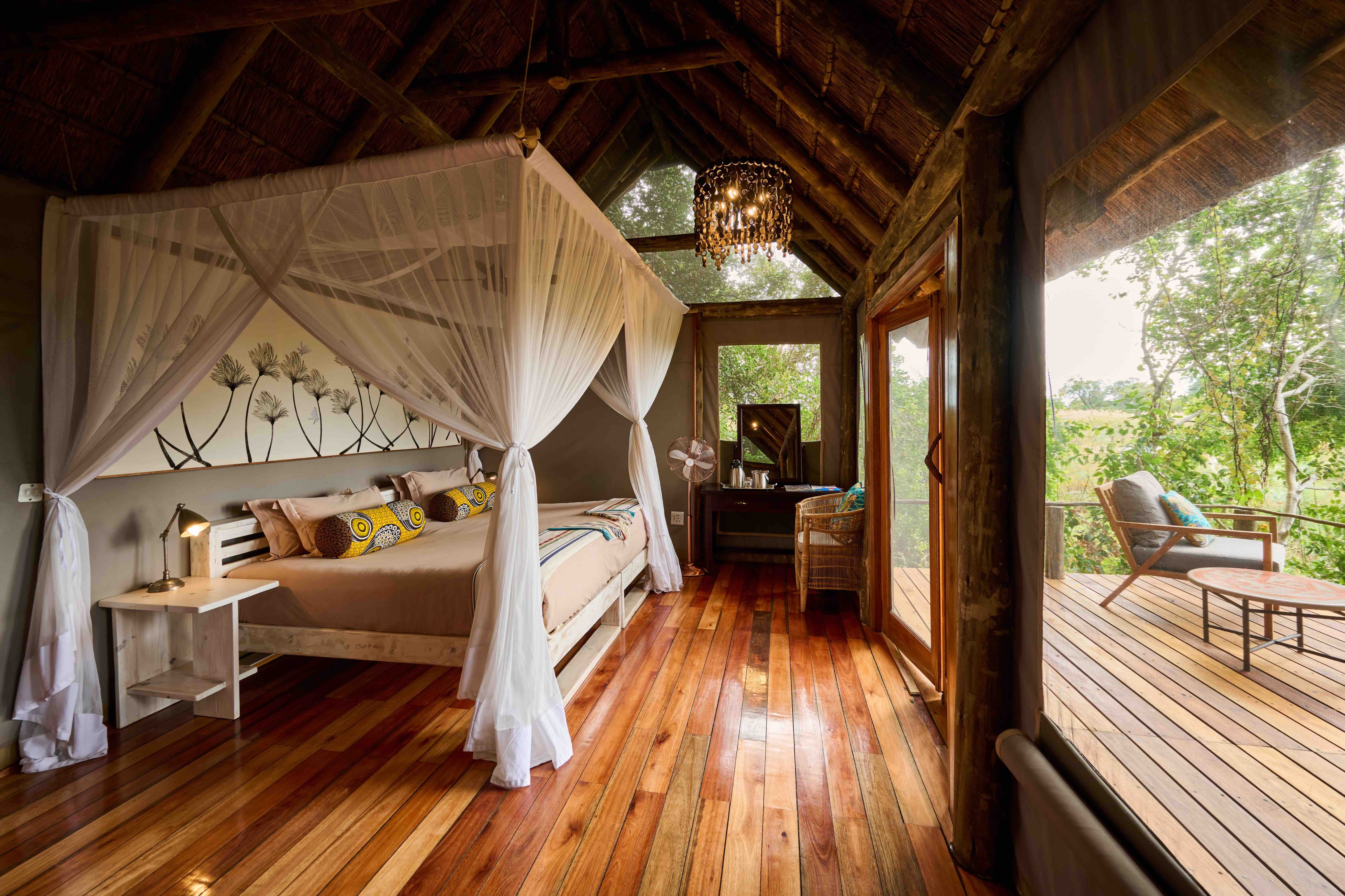Nxamaseri Island Lodge – Deep in the Delta, This Hidden Island Retreat Is a Dreamy Water Safari Destination