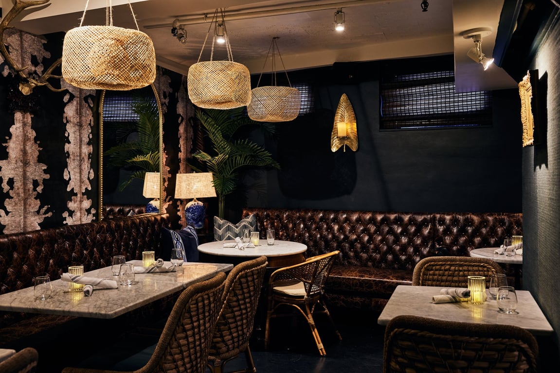 Enjoy New England Surf & Turf At This Whimsical and Charming Restaurant in Boston’s Beacon Hill Neighborhood | 1928 Beacon Hill Royal-Ossetra-Caviar | 1928 Beacon Hill interior seating | 1928 Beacon Hill pasta dish | 1928 Beacon Hill raw bar | 1928 Beacon Hill Cocktail