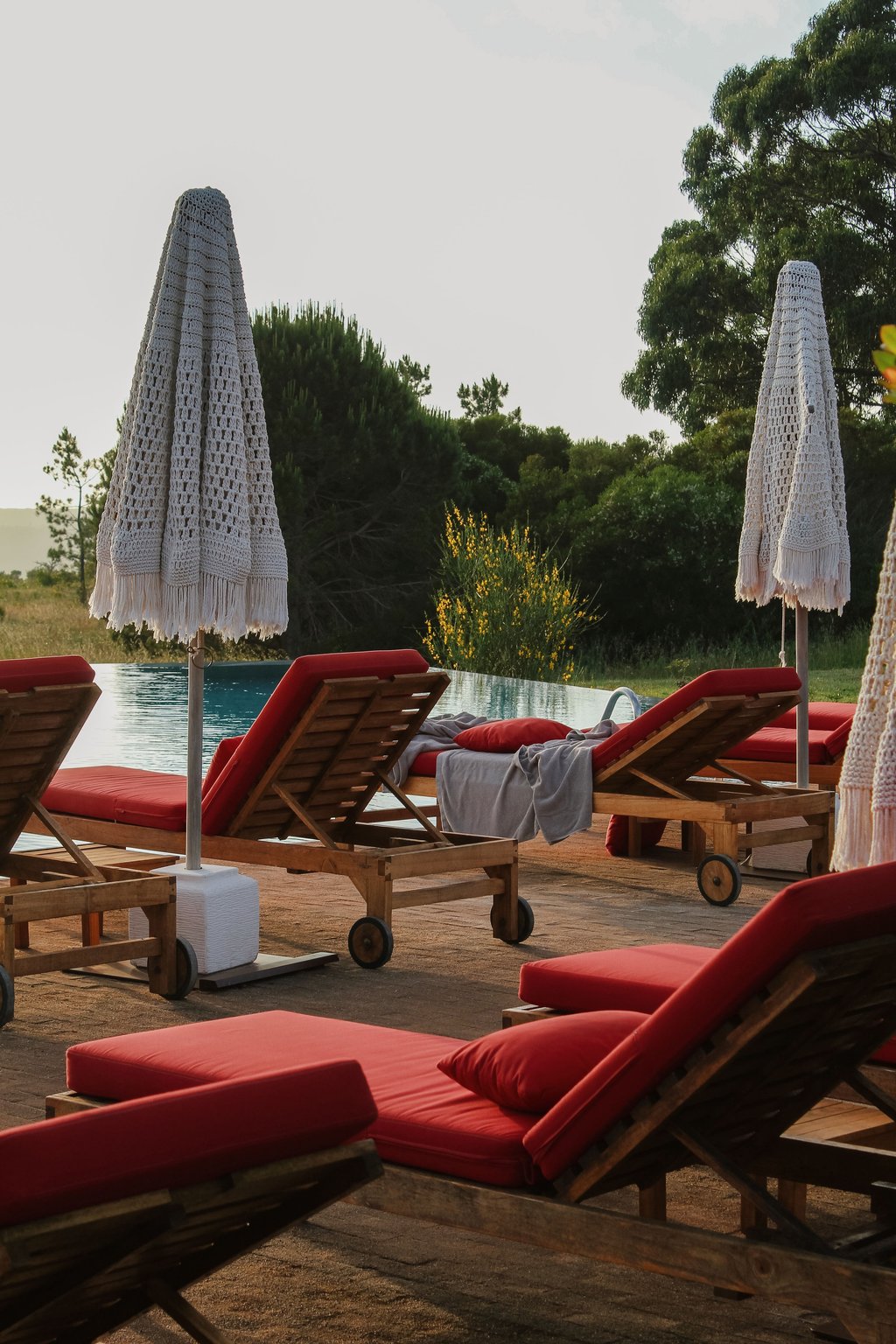Poolside at Praia do Canal Nature Retreat