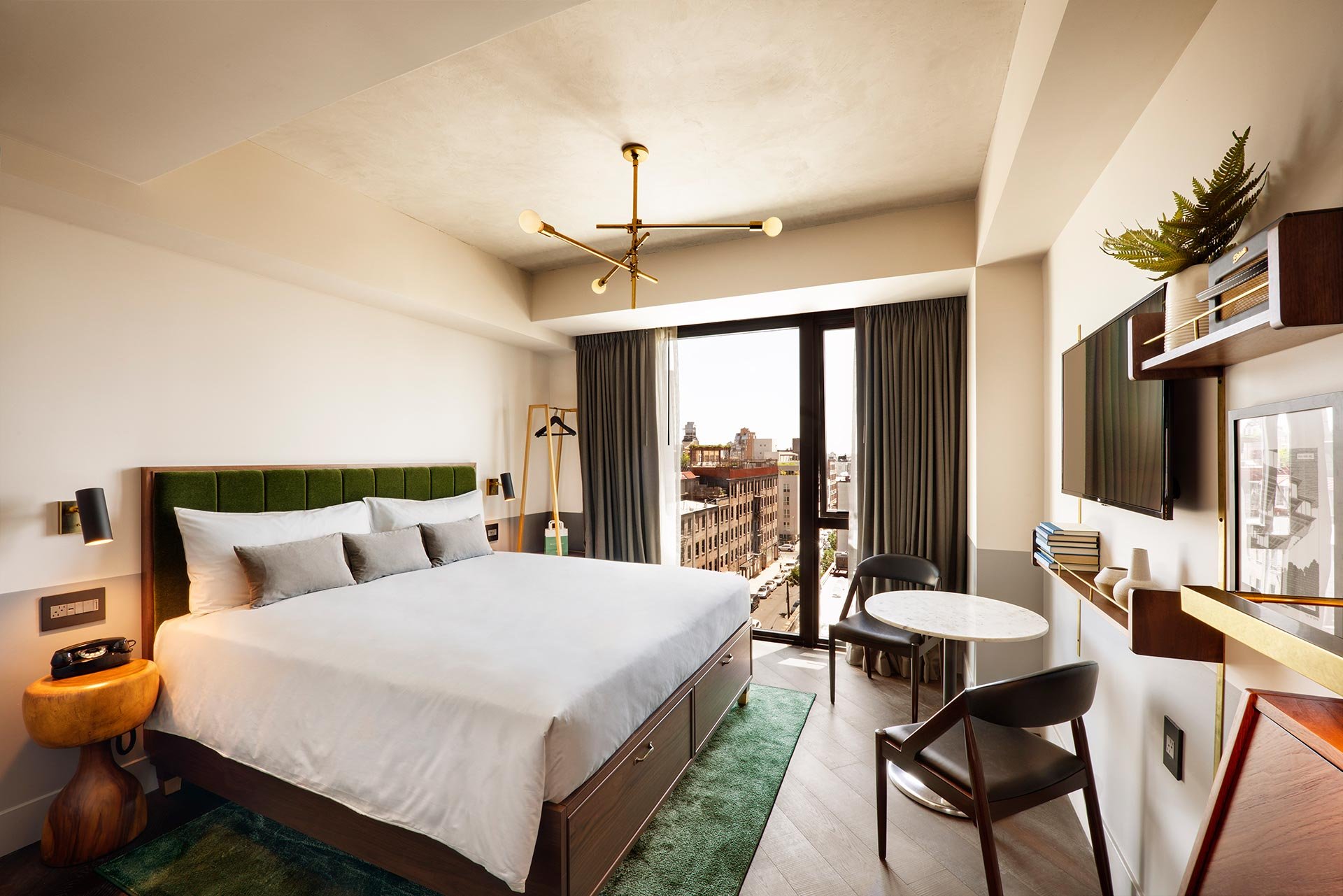 The Hoxton, Williamsburg - This Chic Hotel in the Heart of Williamsburg Features Stunning Manhattan Views and Coveted Dining Destinations