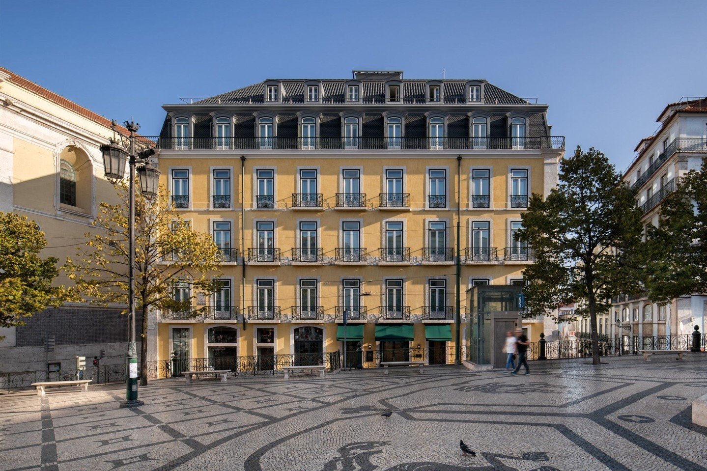 This Iconic Property in Lisbon Is the City's Original Boutique Hotel | Bairro Alto Hotel exterior | Bairro Alto Hotel bedroom suite | Bairro Alto Hotel restaurant