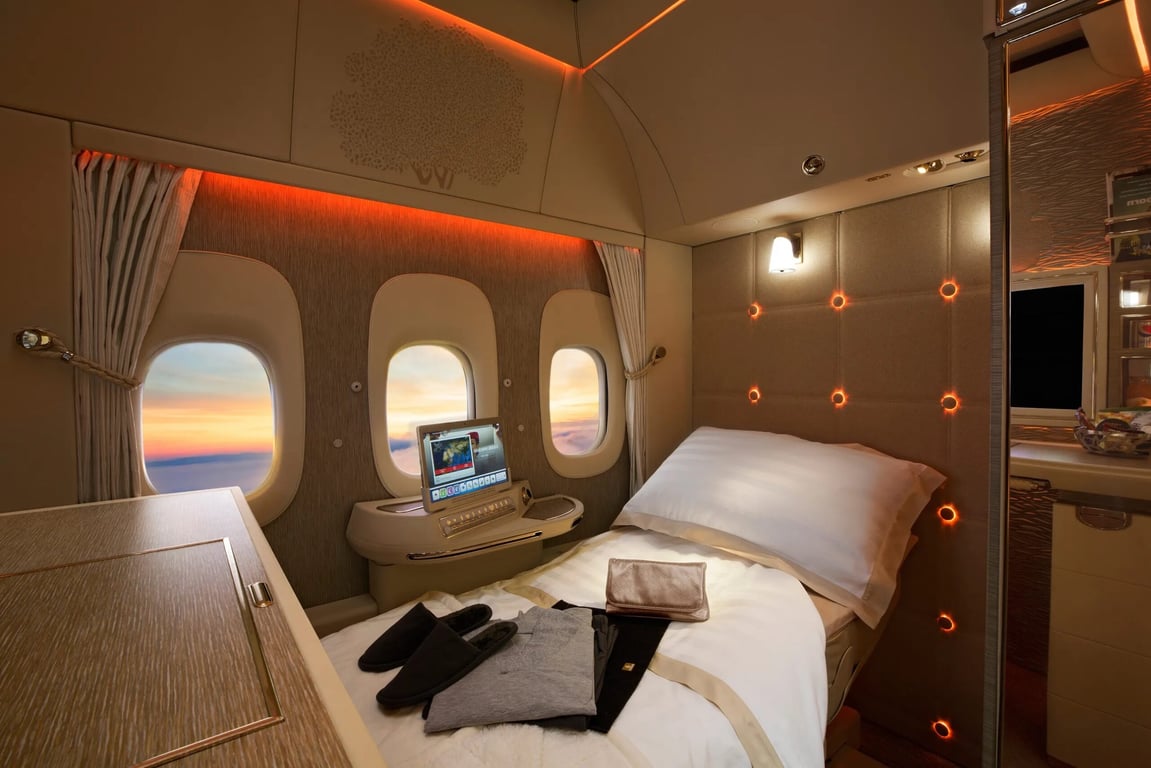 These Are the Most Luxurious First-Class Cabins | Singapore-Airlines-Suites | Air-France | ANA-The-Suites | Lufthansa-First-Class | Cathay-Pacific-First-Class