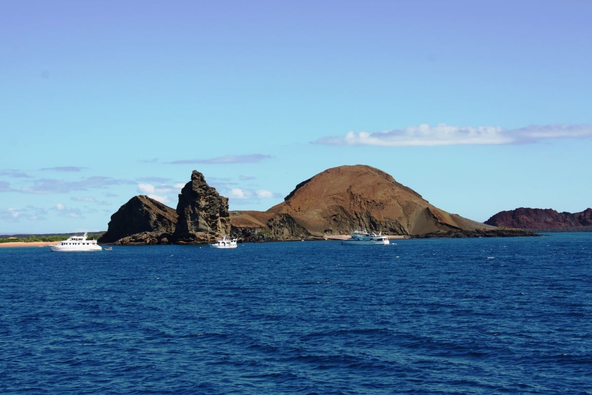 Galápagos Islands Destination Guide | Celebrity-Flora-Cruise | Finch-Bay | Los-Kioskos | Ukku-Acai-Bar | El-Muelle-de-Darwin | Almar Seafood and Grill | Bongo-Bar | Santa-Cruz-Brewery | 1835-Coffee-Lab | Las-Grietas | Tortuga-Bay | Santa-Fe-Island | Isabela-Island