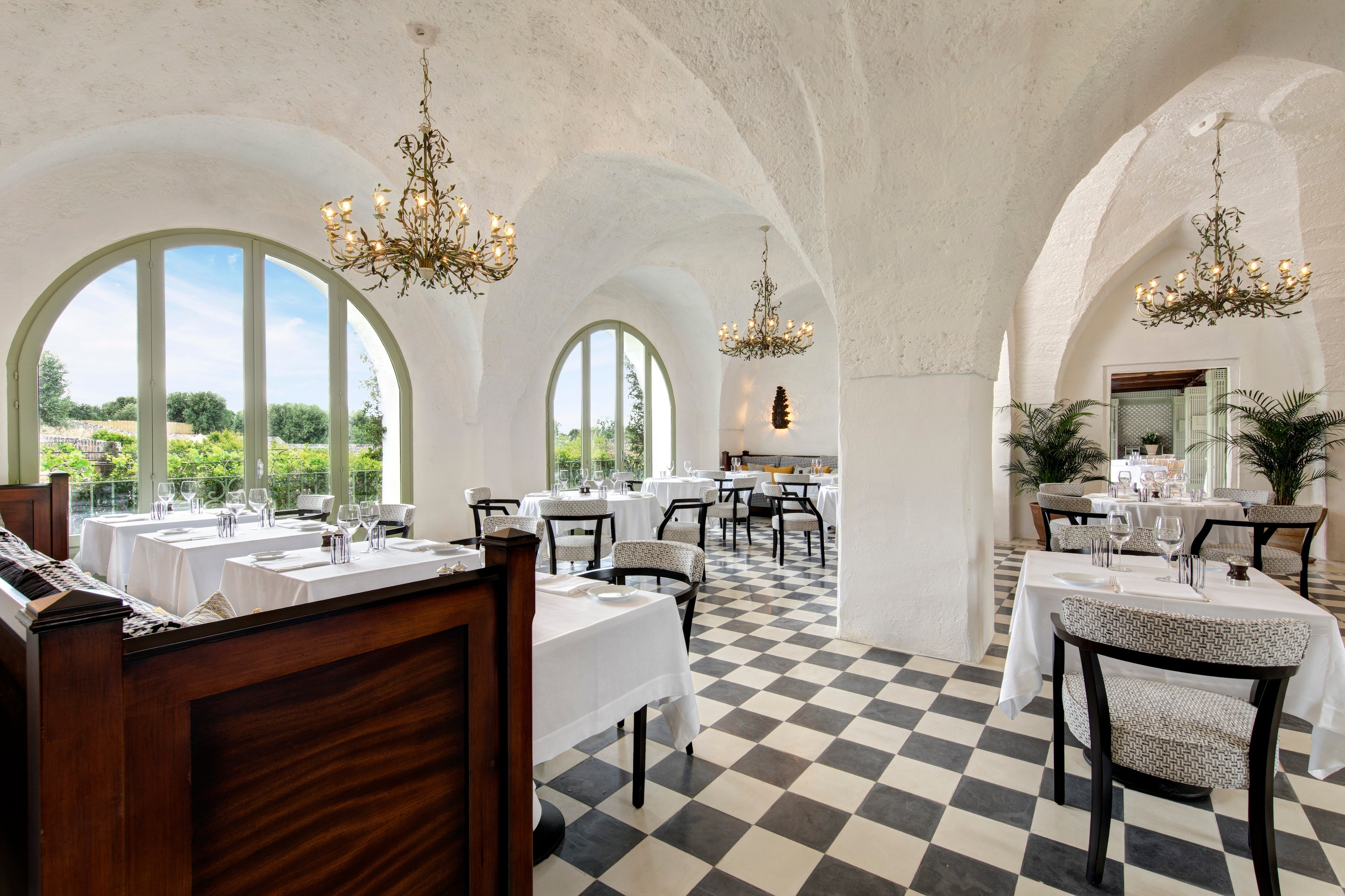 Restaurant at Masseria Torre Maizza, a Rocco Forte Hotel