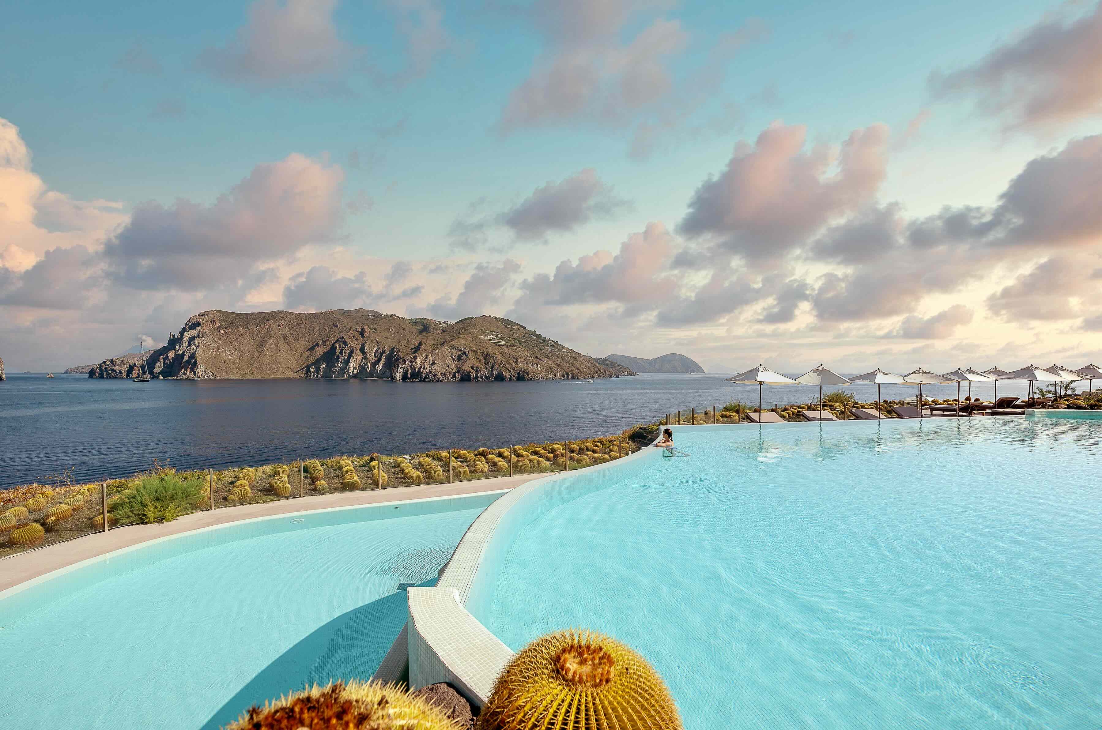 Therasia Resort – Stay at This Luxury Resort With Two Michelin-Starred Restaurants and Sweeping Views on the Aeolian Island of Vulcano