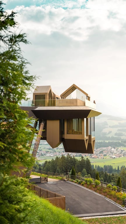 Hotel Hubertus: A 5-Star Mountain Resort With a Pool Floating in the Sky