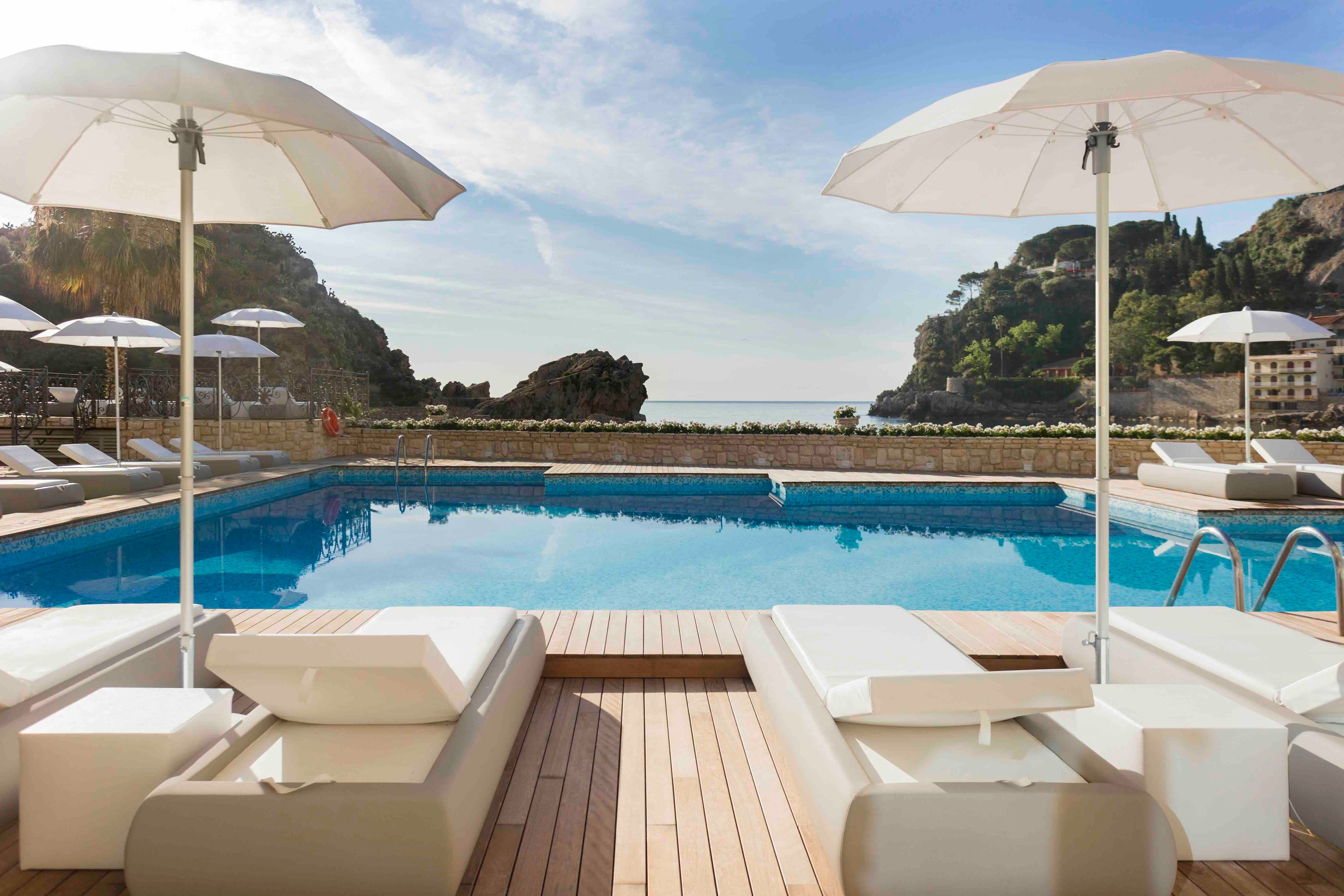 Mazzarò Sea Palace – Every Room at Mazzarò Sea Palace Has a Terrace With Views of the Sparkling Bay