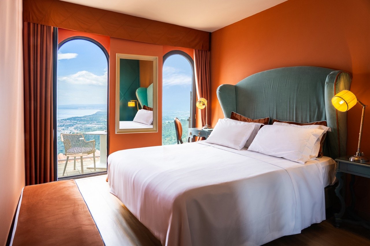 Hotel Villa Ducale – This Romantic Boutique Hotel in the Hills Above Taormina Offers Breathtaking Views of the Ionian Sea and Mount Etna