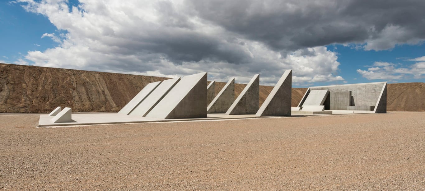 Michael Heizer, "City," Nevada Desert | Michael Heizer, "City," Nevada Desert | Michael Heizer, "City," Nevada Desert