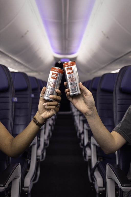 United Brings Illy Cold Brew to the Skies This Summer