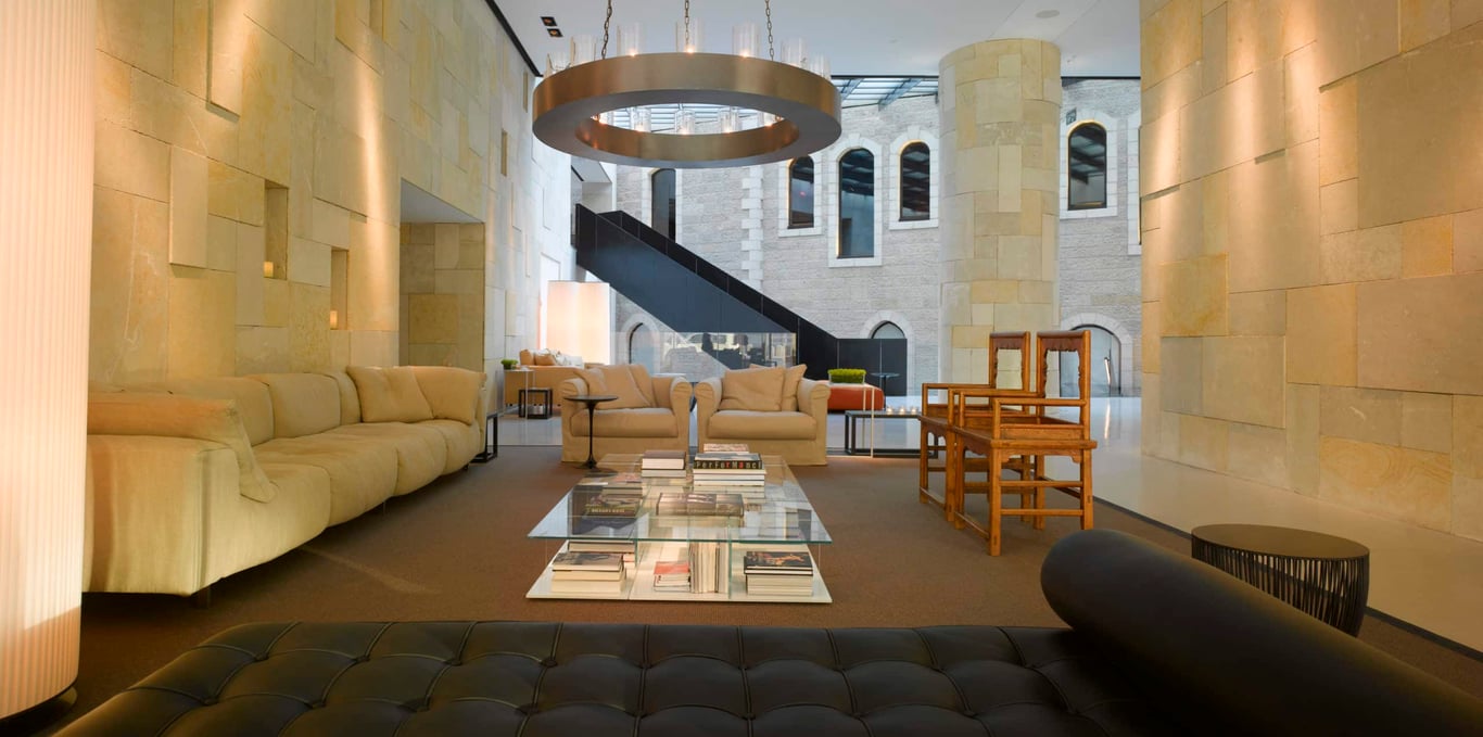 This Sleek, Modern Hotel Sits Just Outside the Old City of Jerusalem