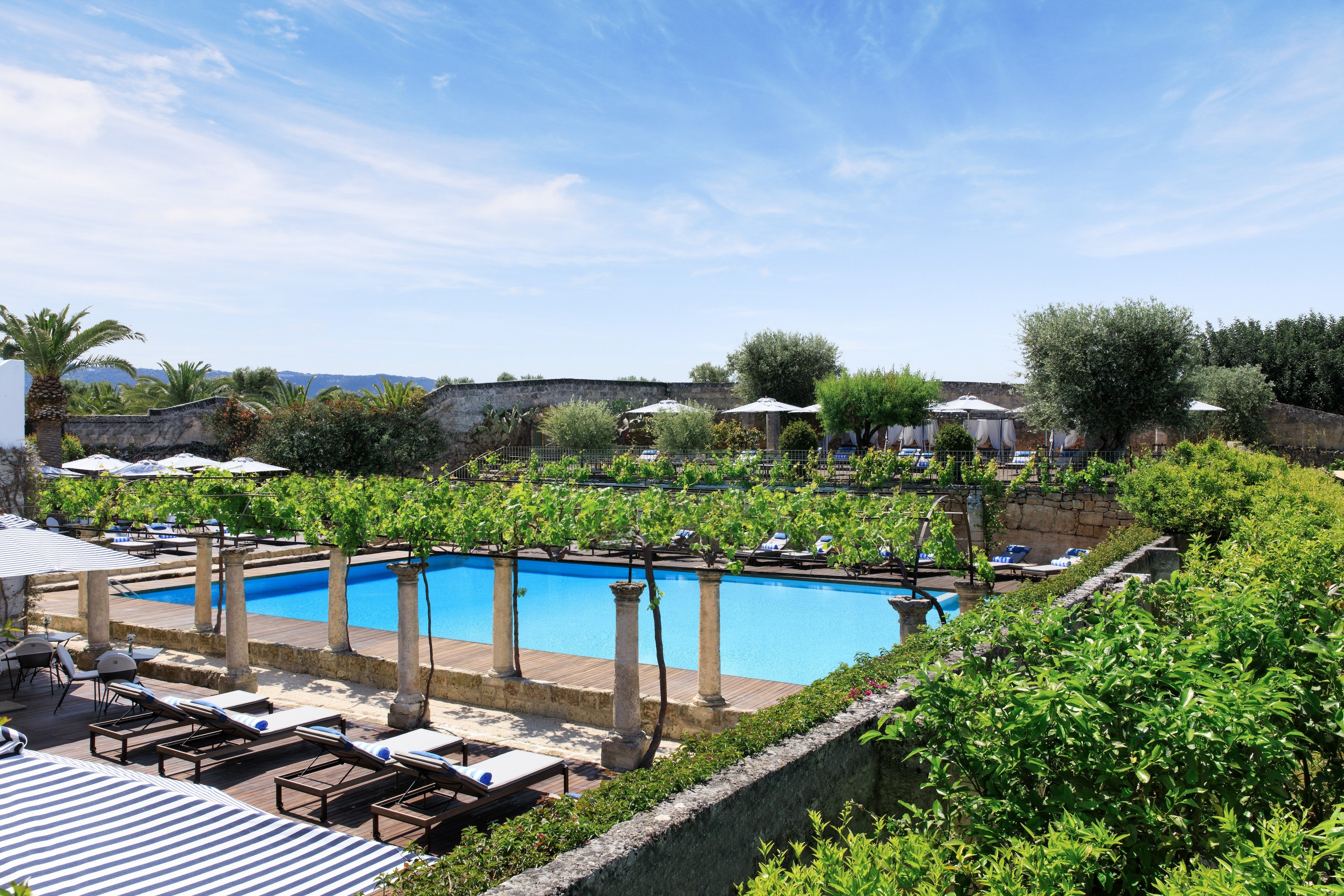 Exterior Aerial Image of Masseria Torre Maizza, a Rocco Forte
