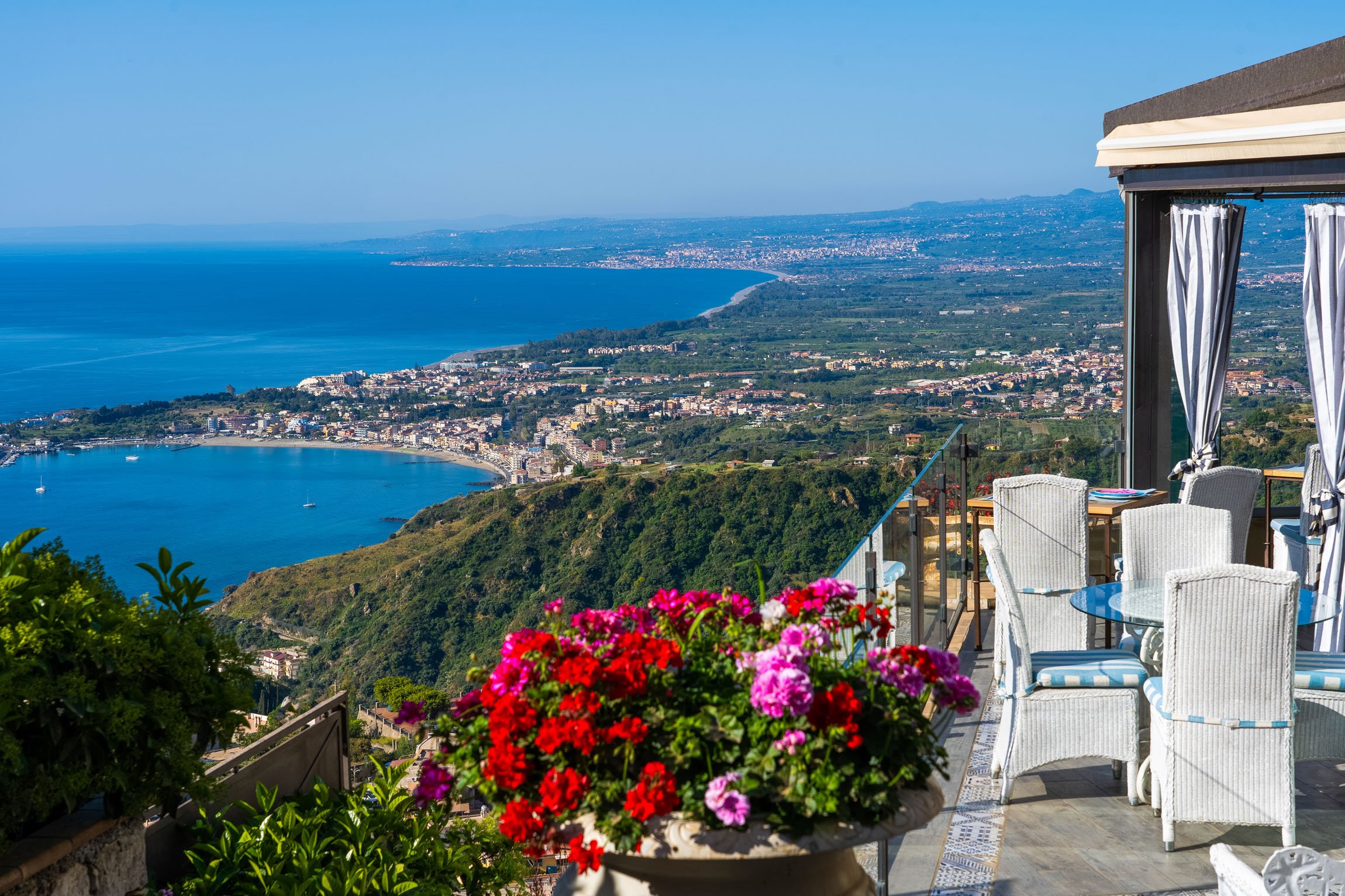 Hotel Villa Ducale – This Romantic Boutique Hotel in the Hills Above Taormina Offers Breathtaking Views of the Ionian Sea and Mount Etna