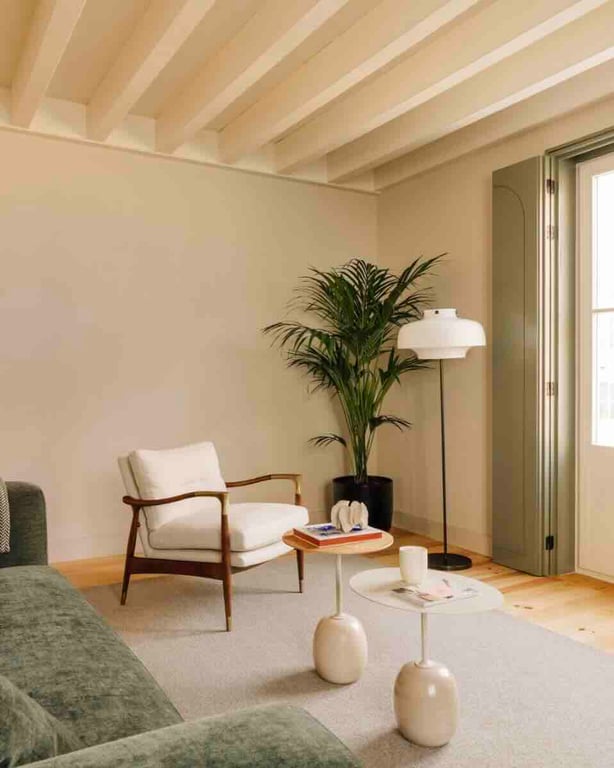 Living space at The Verse in Lisbon