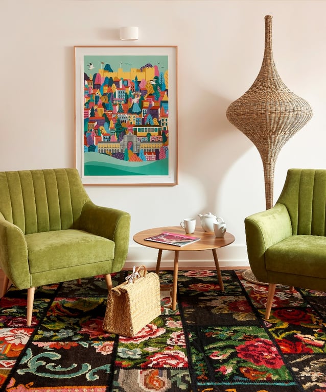 Martinhal Chiado Lisbon hotel living room